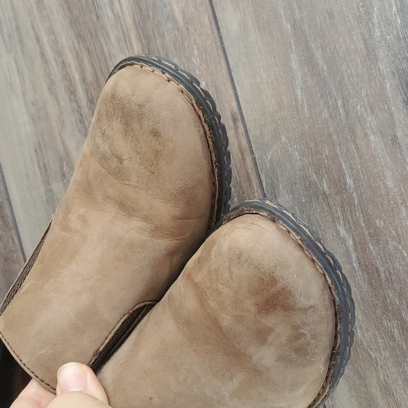 Born Women Y2K Vintage style leather boots shoes ssz 7 - Picture 4 of 12